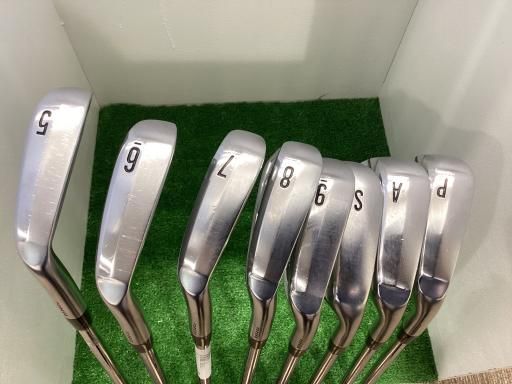 【激レア】ピン ISI・K メンズアイアンセット 8本 スチール 激レア】ピン ISI・K メンズアイアンセット 8本 スチール 激レア】ピン