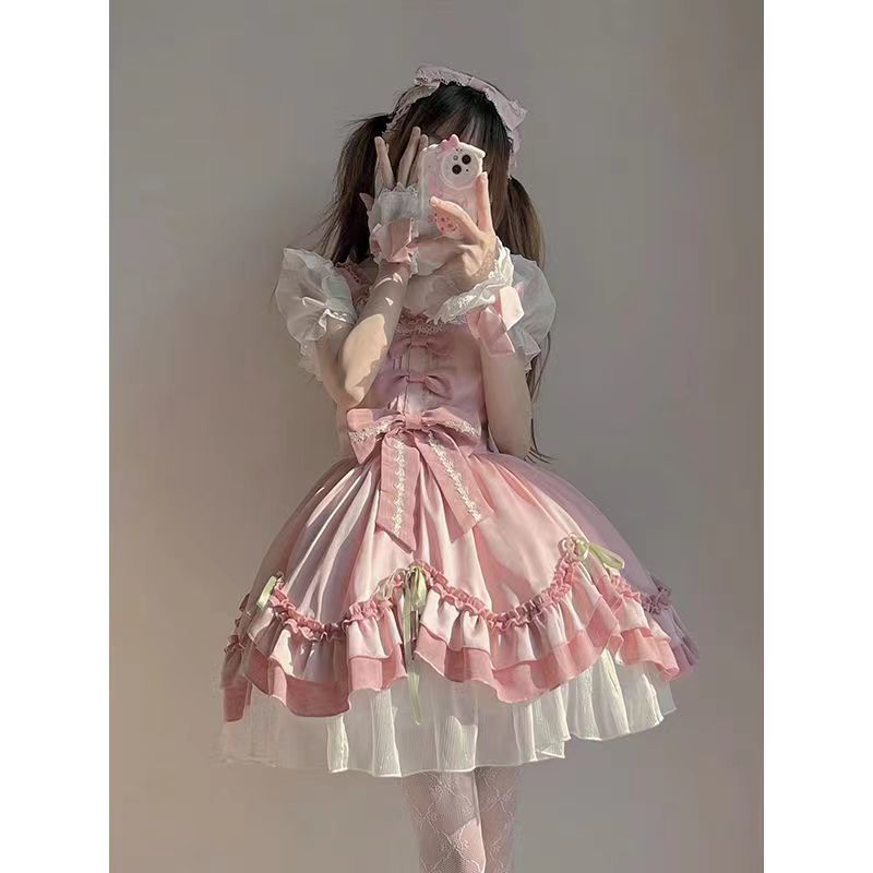 甘ロリの可憐なフェアリースタイルドレス