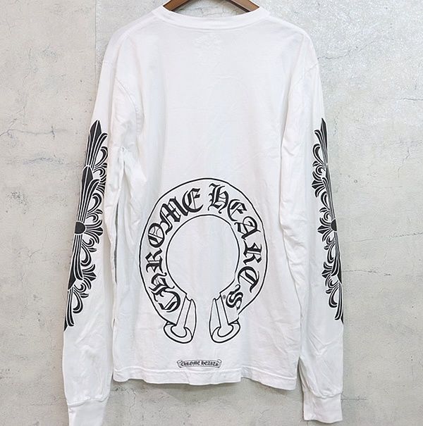 CHROME HEARTS 銀座店 クロムハーツ 袖フローラル ホースシュー