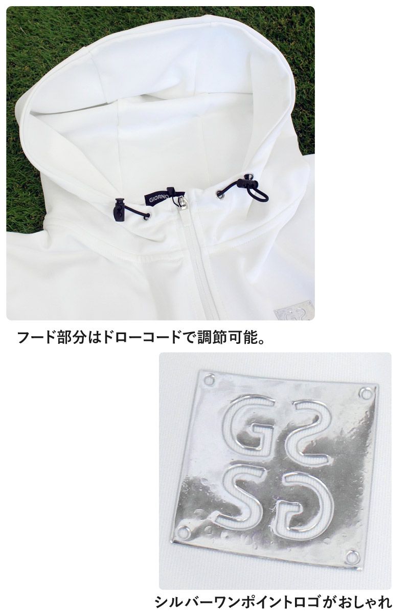 ジョルノセブン ジップアップパーカー