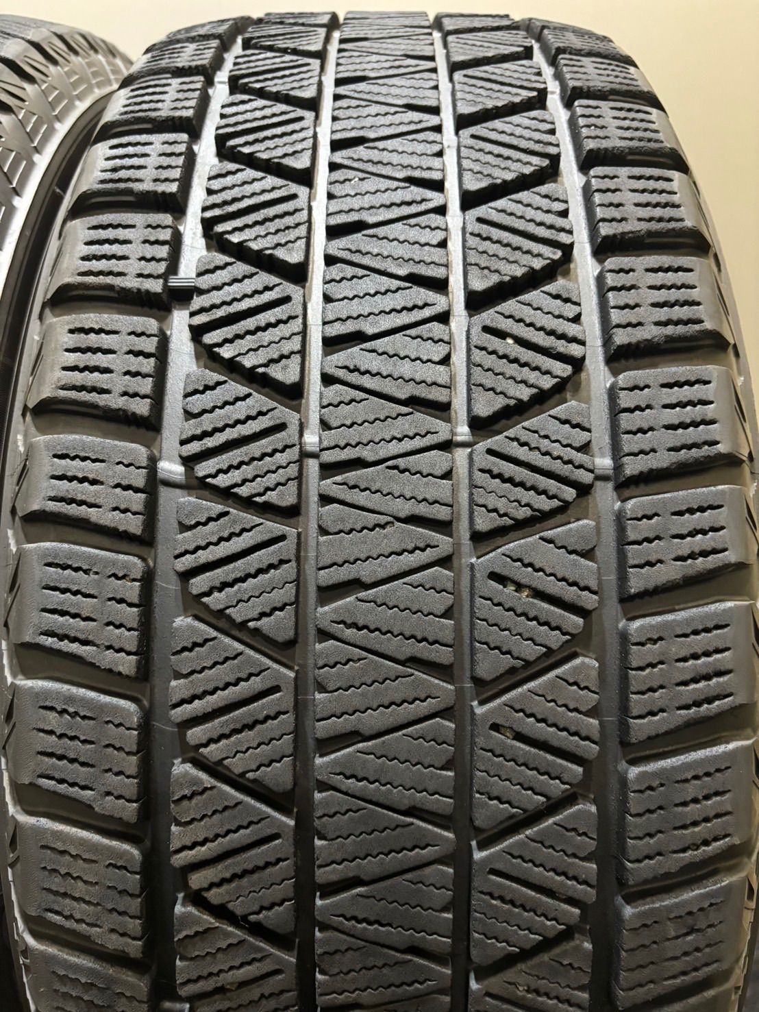 ★265/50R19 BRIDGESTONE/DM-V3 21年製 ポルシェ カイエン 純正 19インチ 8.5J/9.5J +47/+54 130 5H スタッドレス 4本 (1-F968)