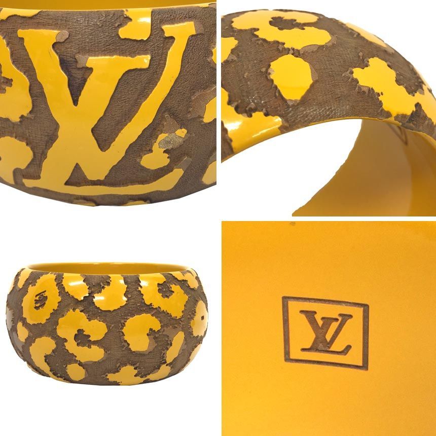VUITTON ルイヴィトン ブラスレ レオモノグラム バングル M65929 VUITTON ルイヴィトン ブラスレ レオモノグラム バングル M65929