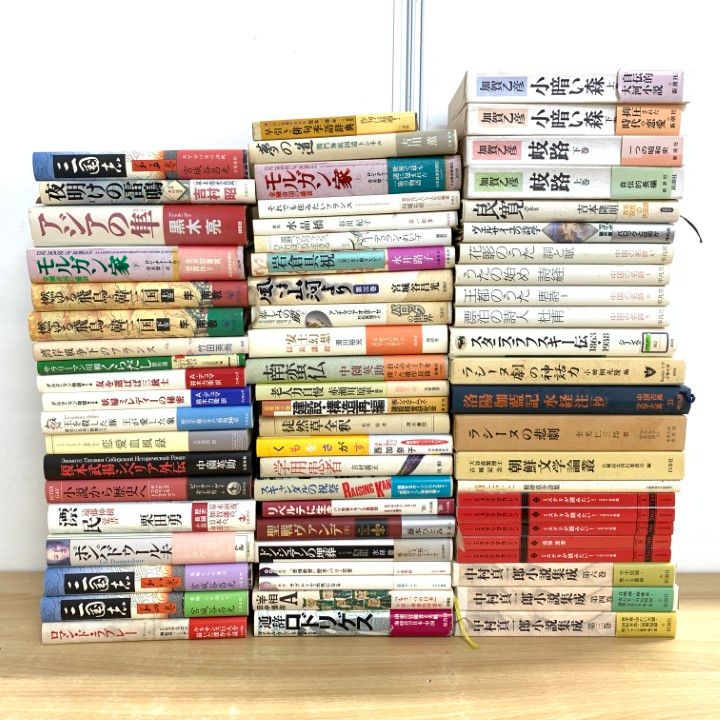 □02)【同梱不可】文学などの本まとめ売り約65冊大量セット/小説