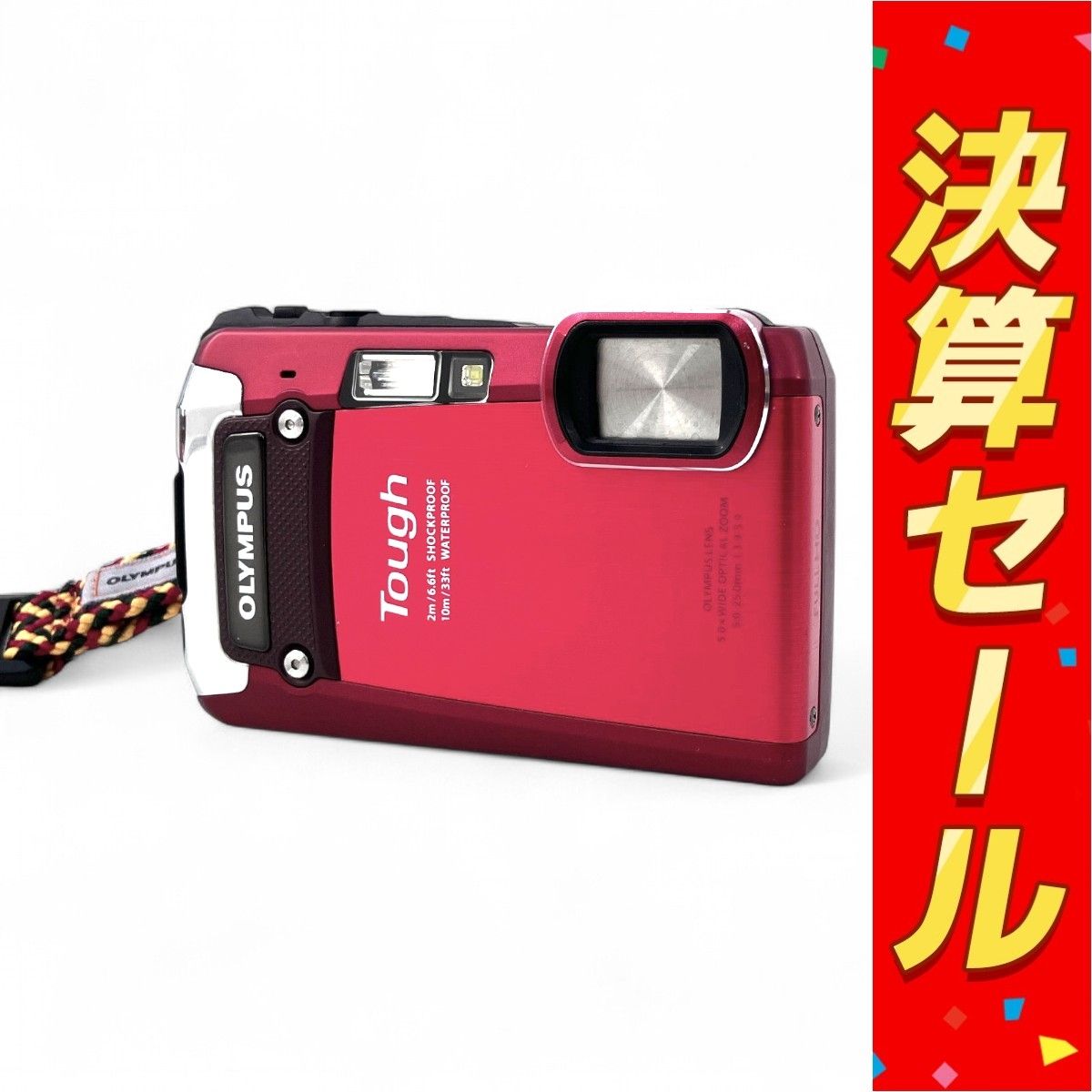 OLYMPUS TG-820 コンパクト デジタル カメラ 写真 趣味 オリンパス Z10101096