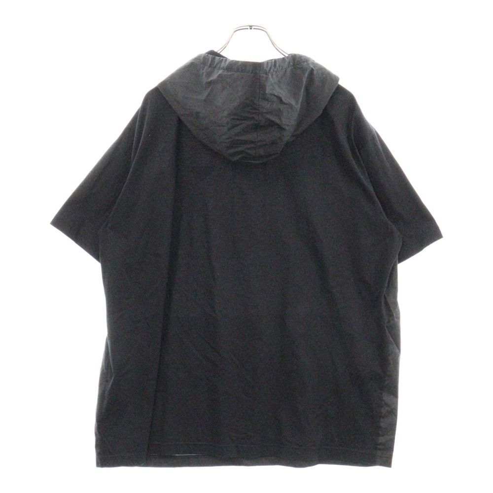 PRADA ナイロンパーカー　半袖 プラダ パーカー 半袖 Tシャツ ナイロン トライアングル 三角