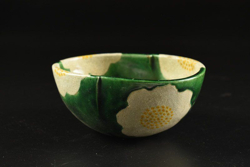 乾山写 青楽花図