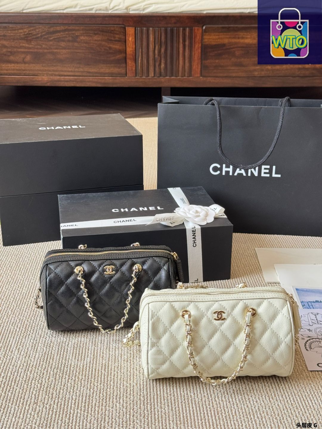 【存在感際立つ逸品】CHANEL ボーリングバッグ 25A新作 今日特価】Chanel 25P Bowling Bag Platinum ?枝牛 / シャネル
