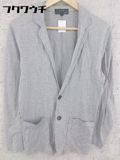 BARNEYS NEWYORK バーニーズニューヨーク 長袖 ジャケット サイズM グレー メンズ 【1002801119782】