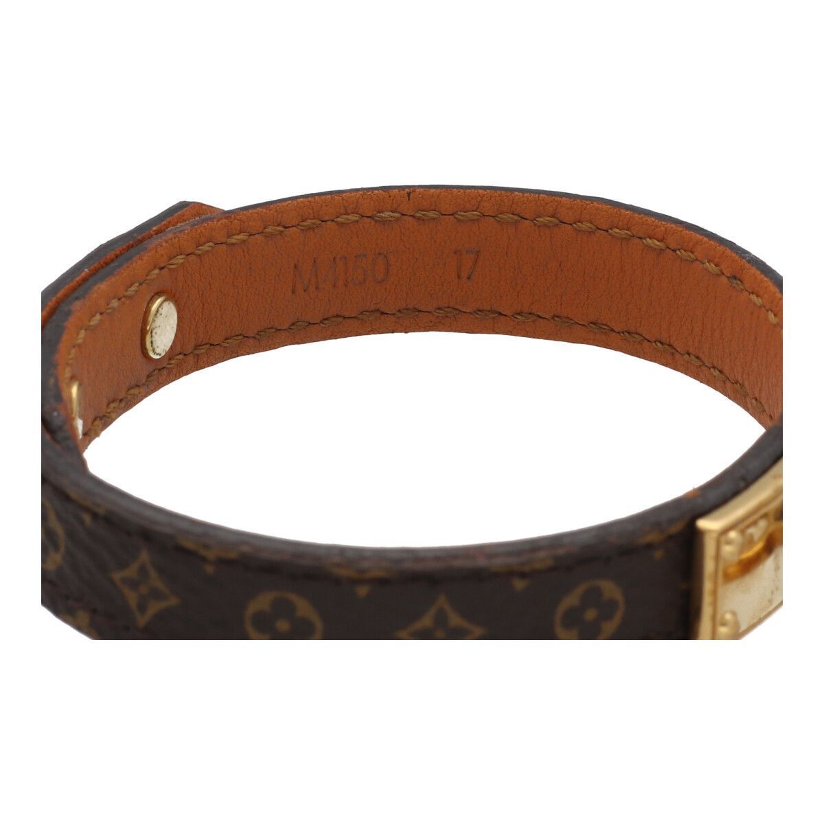 ルイ ヴィトン LOUIS VUITTON ブラスレ ロゴマニア M4150F