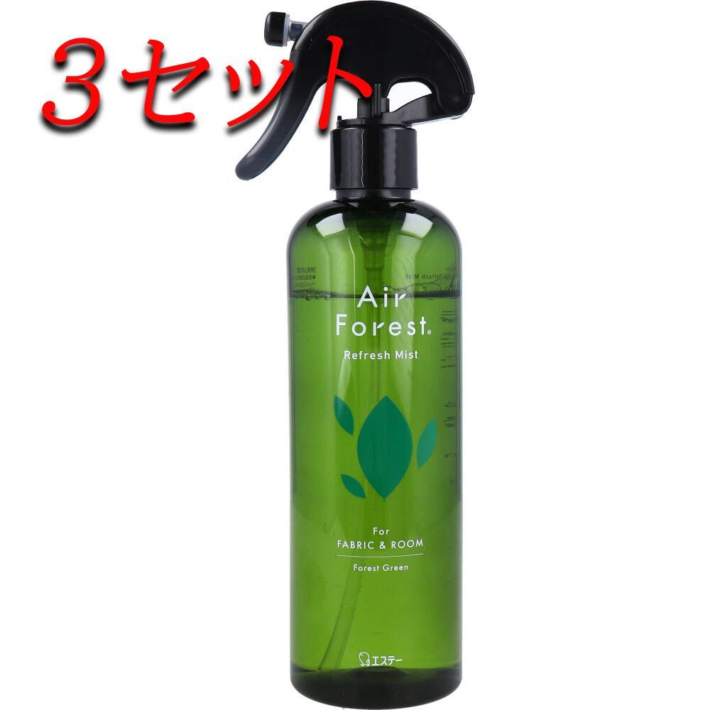 3セット】 Air Forest エアフォレスト リフレッシュミスト フォレストグリーンの香り 本体 270mL 【pto】 - メルカリ