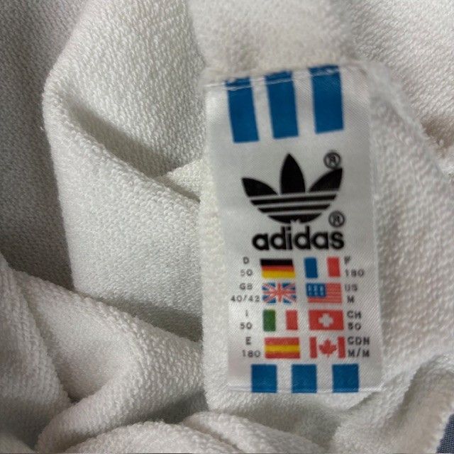 adidas エドバーグモデル ベスト LATE 80s Adidas Stefan Edberg モデル スウェットベスト サイズF180