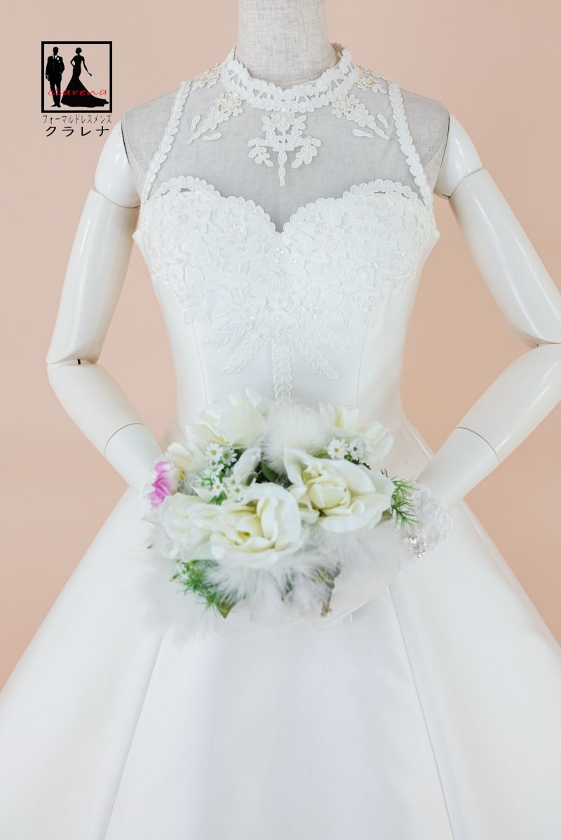 フォーマル衣装》クラレナ 京都マリエ ミニクラウン 手袋 ロングベール  