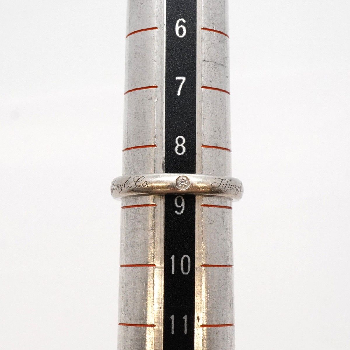 5jhb0129】ティファニー リング ノーツ/ルシダ 3PD Pt950