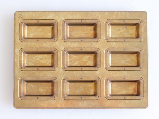 松永製作所 黄金スリムフィナンシェ天板 9P