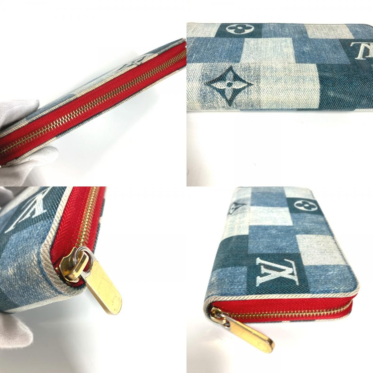 【美品】 ルイ ヴィトン モノグラム ジッピーウォレット 長財布　袋・箱付 Amazon | (ルイヴィトン)LOUIS VUITTON M44938 ジッピー