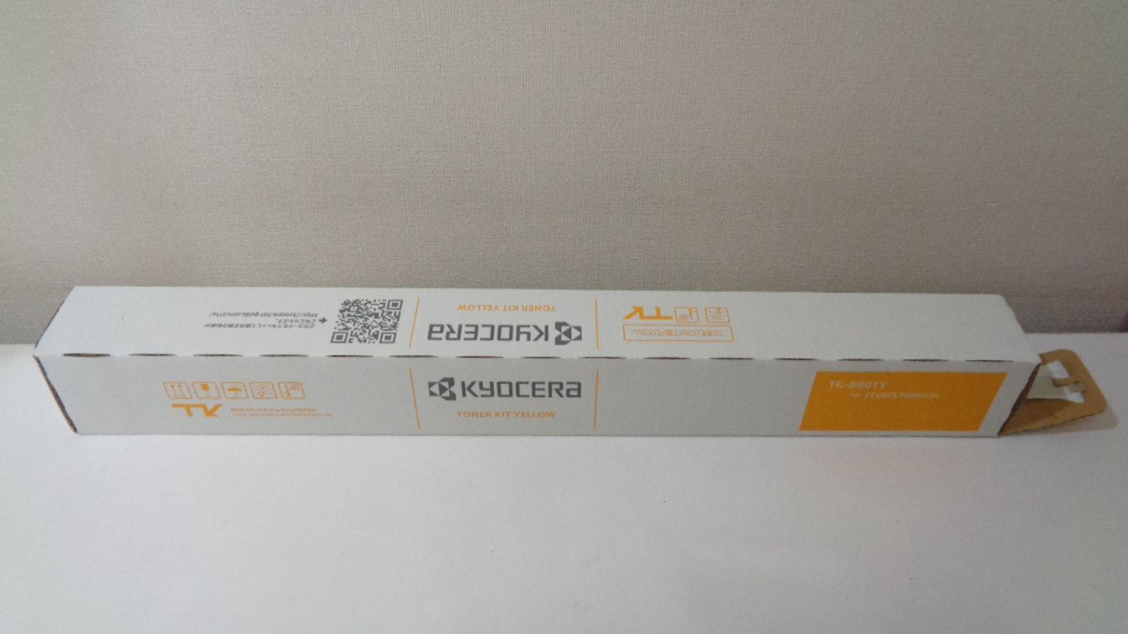 京セラ TK-8801Ｙイエロー純正品外箱開封済 ♥ 外箱若干汚れあり 在庫あり tk8801Y