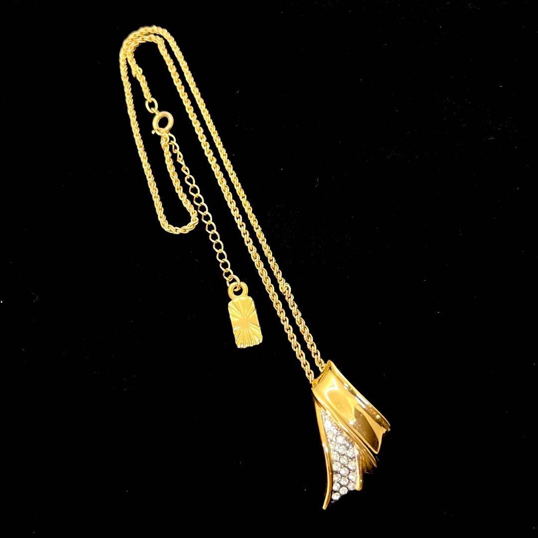 美品☆ YVES SAINT LAURENT イヴサンローラン ネックレス ゴールド 