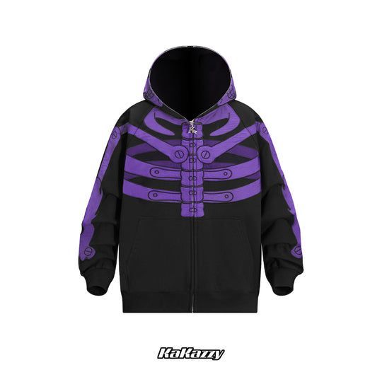 kakazzy パーカー　ソニック　シャドウ Kakazzy Full Zip Hoodie Black – kakazzy