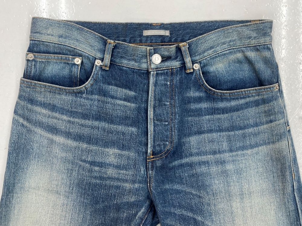 Dior ディオール デニム ジーンズ パンツ ストレート ブルー 28 S ディオール Dior SLIM 17.5 DENIM PANTS デニム パンツ