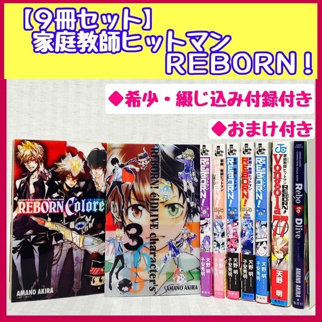 ◇希少 【綴込み付録付き】 家庭教師ヒットマンREBORN! 小説 隠し弾