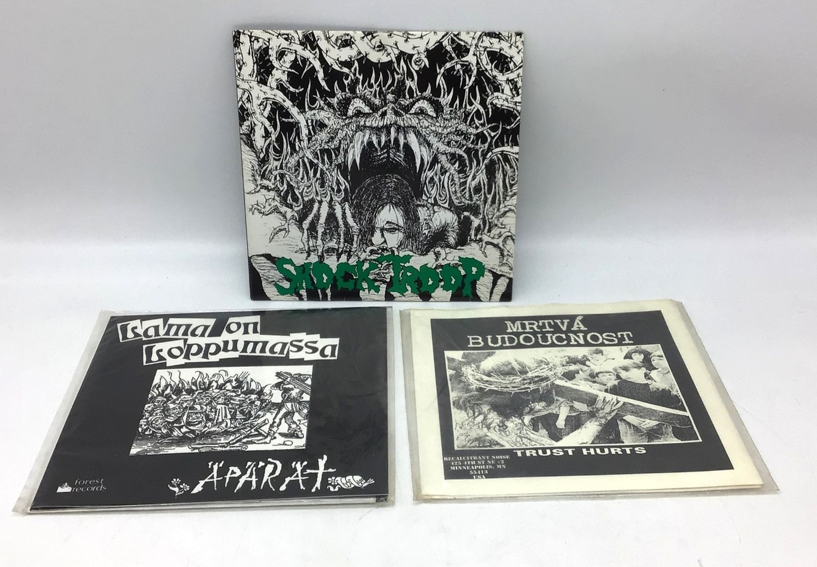 全日本レコード V.A. / トライフォースCD ナードコア 7298 【3枚セット】日本ハードコア レコード 7インチ EP /ARGUE