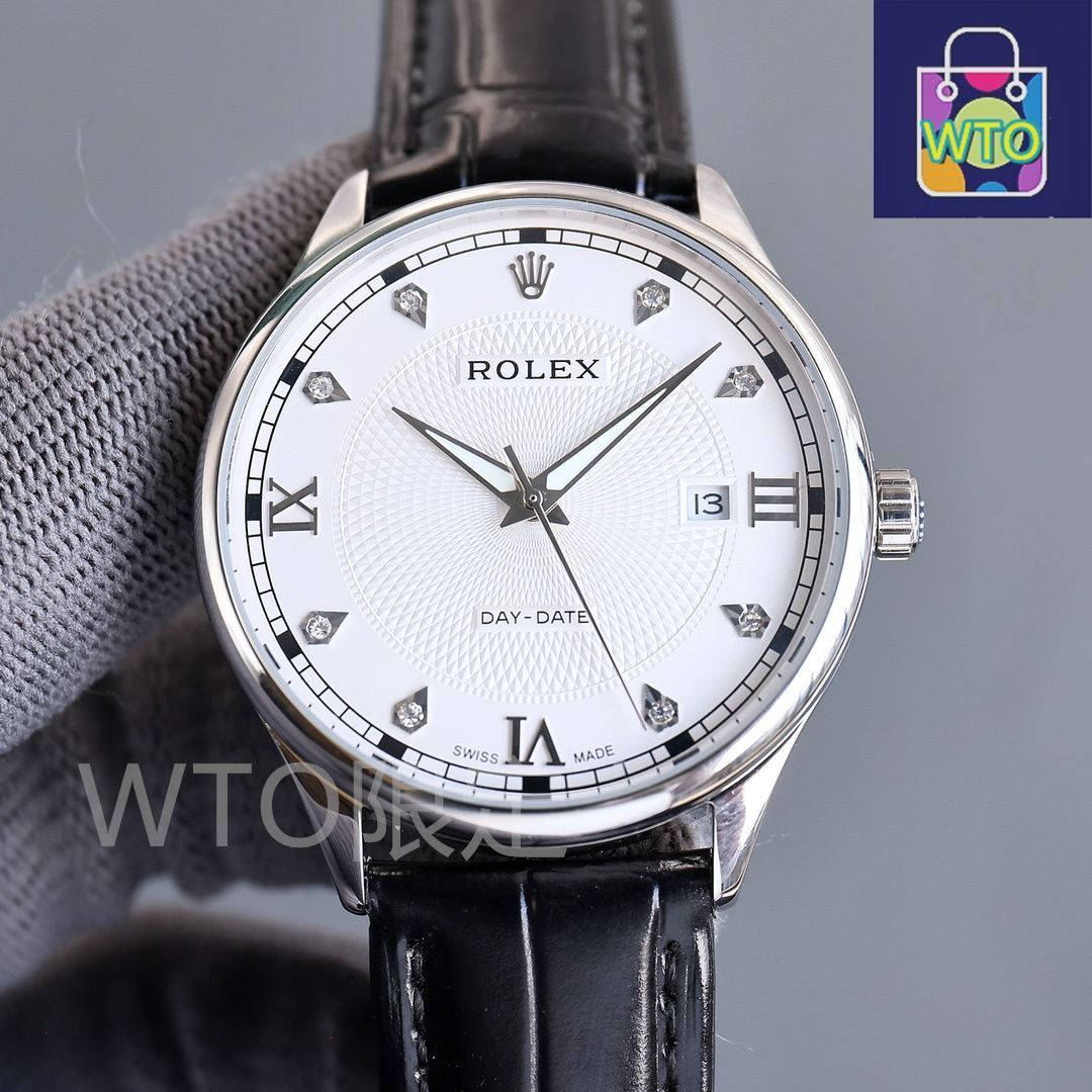 ROLEX　OYSTER PERPETUAL　DATE機械式自動巻き　平行輸入品 ROLEX 14K．オイスターパーペチュアル