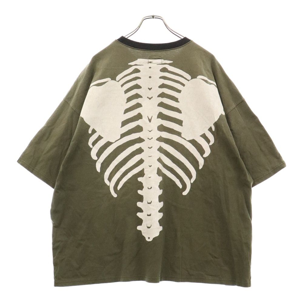 トップス Kapital Bone 2TONE Big Tee KAPITAL Bone 2 Tone Big Pocket T-Shirt in Black | SVD USA