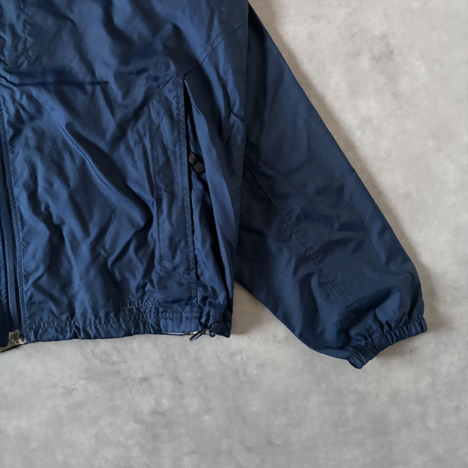llbean エルエルビーン 90s ナイロンジャケット 紺 AJ12 ll bean