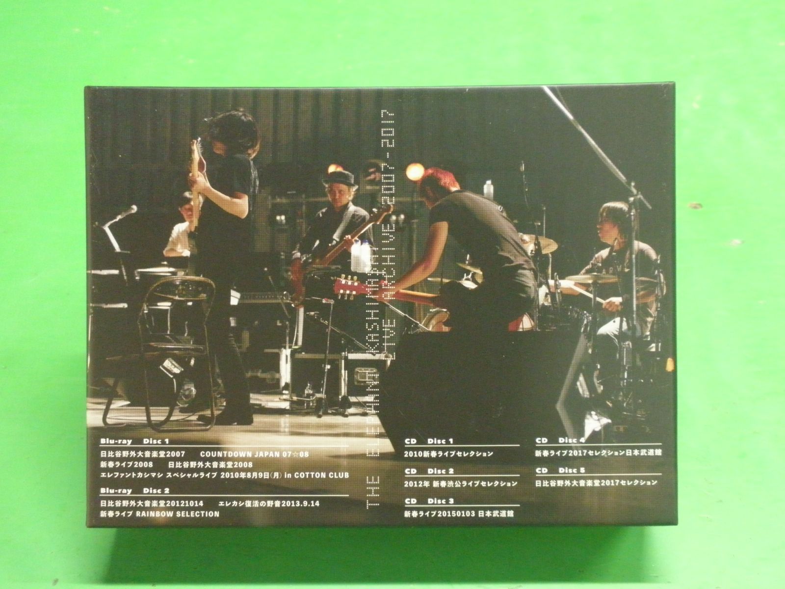 Blu-ray+CD】エレファントカシマシ / THE ELEPHANT KASHIMASHI LIVE