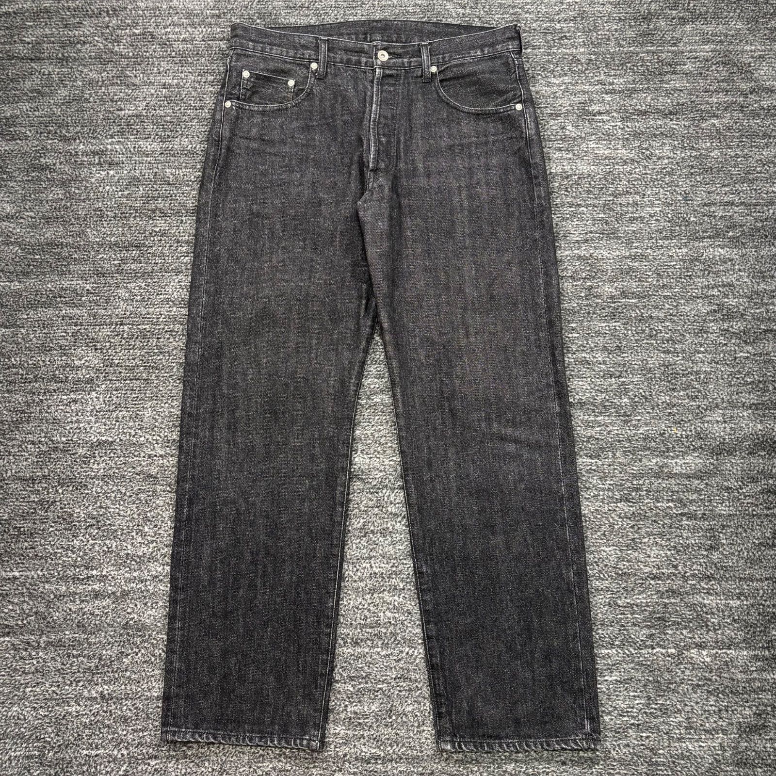OVY 067 Japan Black Washed Denim Pants XL オヴィー ジャパン