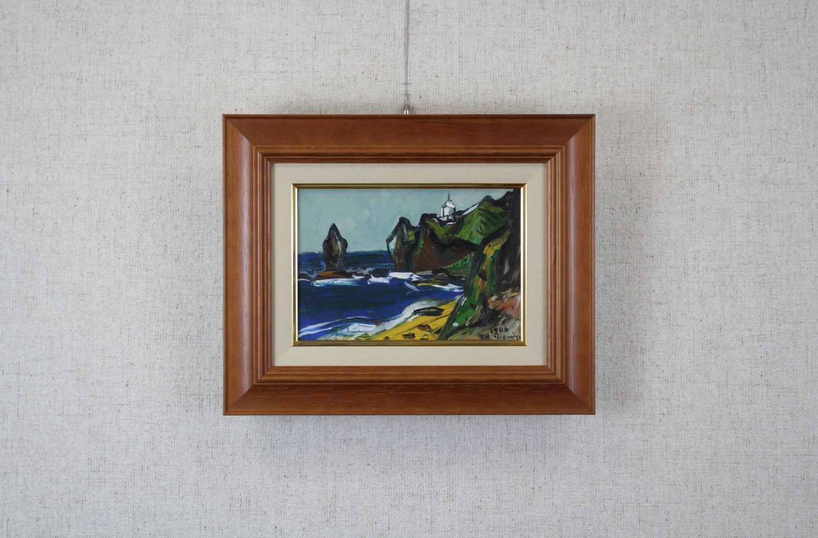 野宮武明『積丹風景』油彩画【真作保証】 絵画 野宮武明『積丹風景』油彩画【真作保証】 絵画 - メルカリ