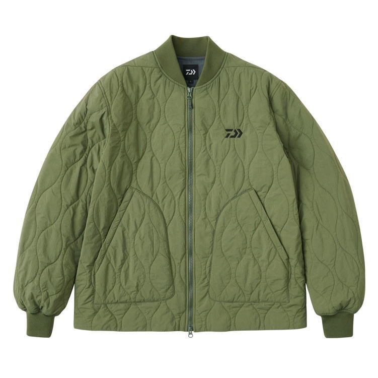 ダイワ コーデュラ R MA-1ジャケット DJ-5925 オリーブグリーン 2XLサイズ daiwa 釣具