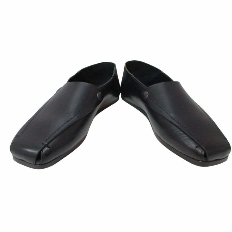 ルメール LEMAIRE 美品 22SS カーフレザー フォールデッド ルメール LEMAIRE 美品 22SS カーフレザー フォールデッド