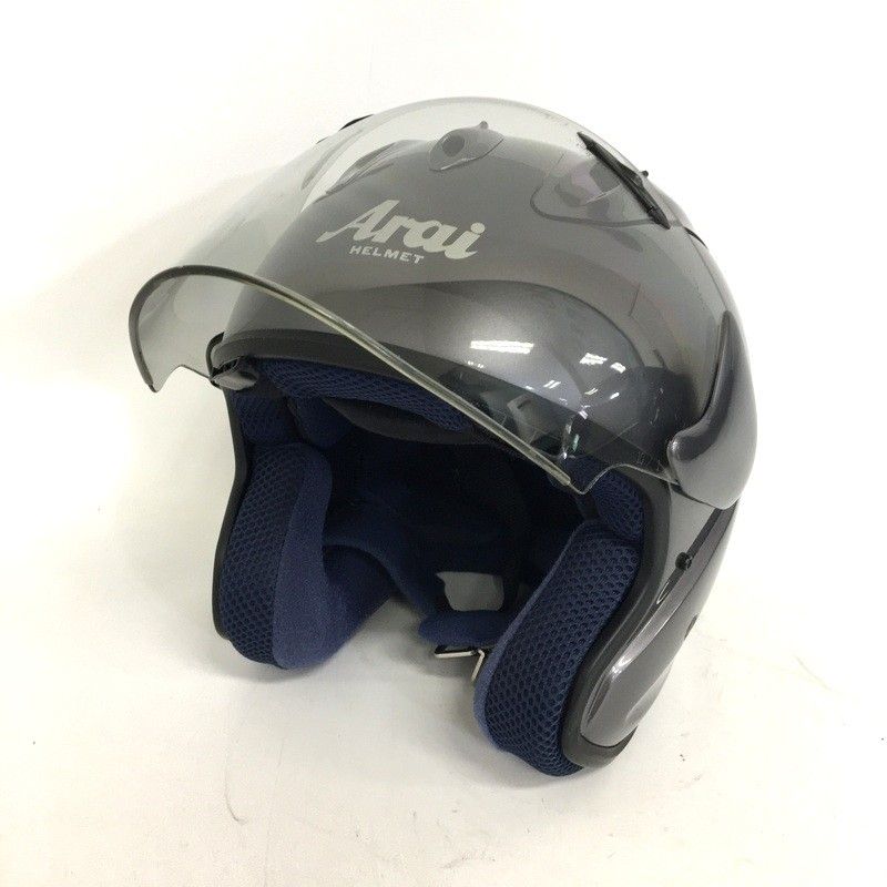 Arai RAM2ジェットヘルメット SNELL アライ、SZ、 RAM2、 ジェットヘル、XL、美品 、ホワイト、SNELL