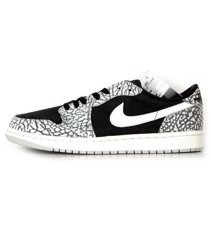 ナイキ NIKE □ 【 AIR JORDAN 1 LOW Black Cement CZ0775 】 エア