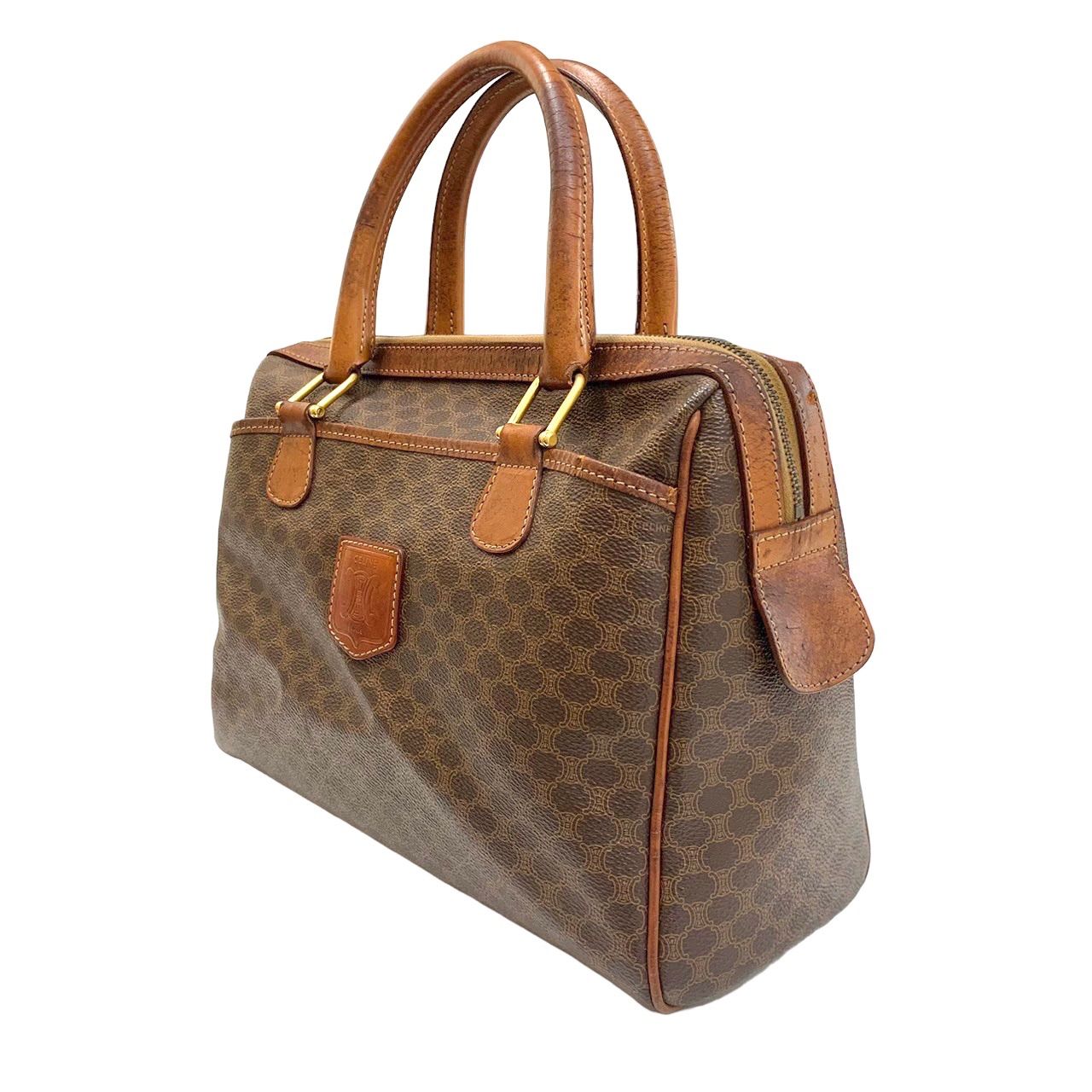 ヴィンテージ⭐️セリーヌ CELINE】 マカダム バッグ ハンドバッグ 