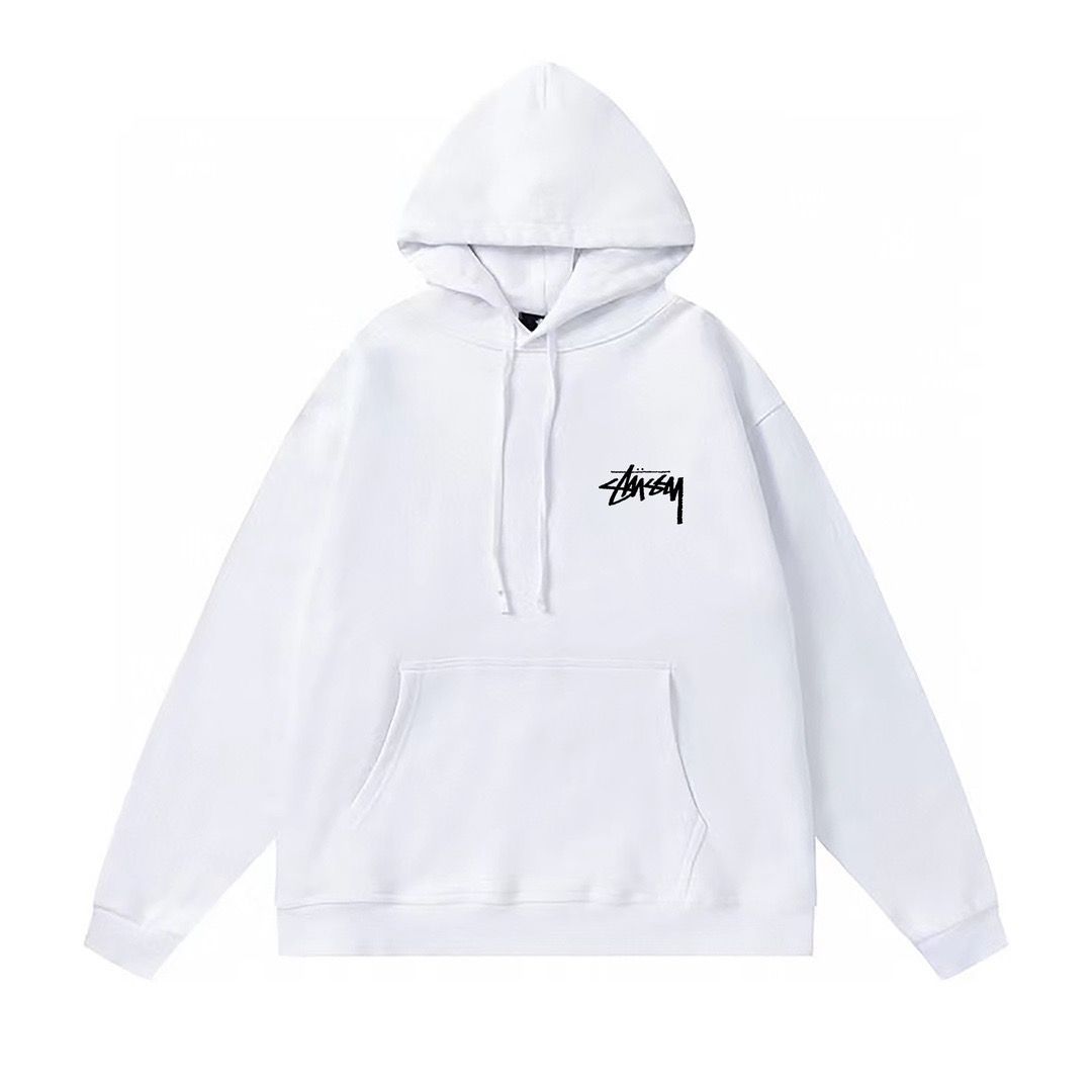 STUSSY SS23 新作サイコロプリントフーディ 男女兼用  5色