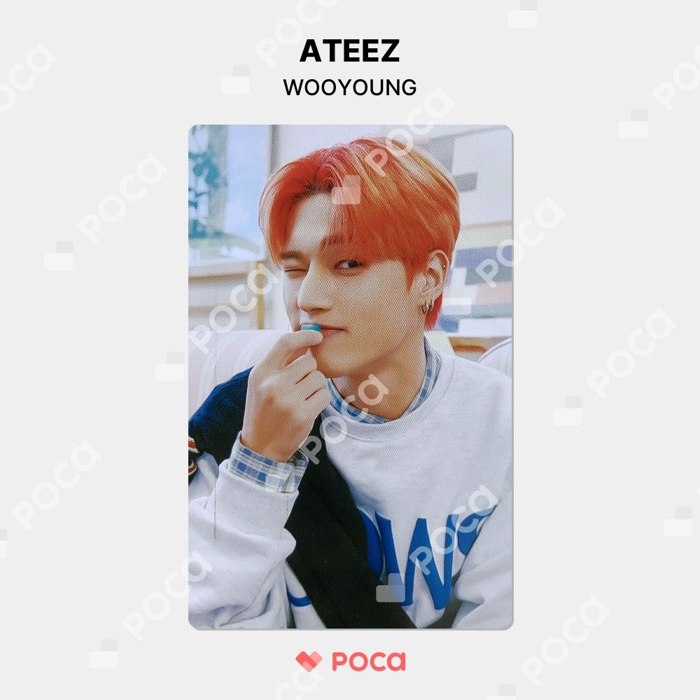 ATEEZ ウヨン トレカ ATEEZ X EVERLINE POP-UP STORE ATINY