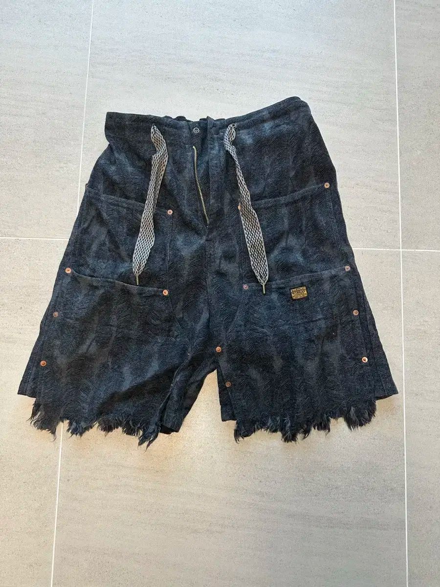 KAPITALキャピタル日本製 初期かぼちゃデニムショートパンツsize0/XS KAPITALキャピタル日本製 初期かぼちゃデニムショートパンツ