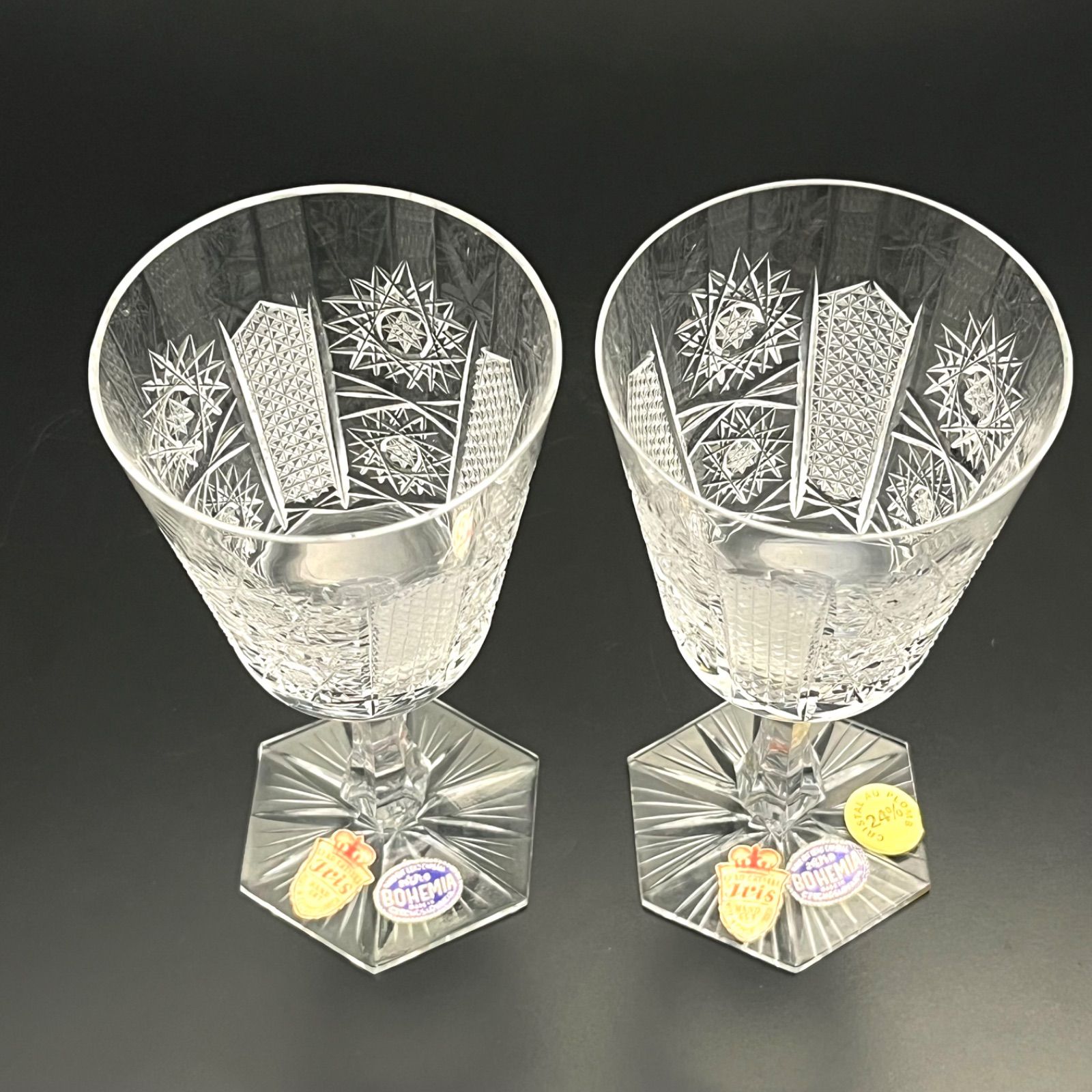 BOHEMIA CRYSTALボヘミアクリスタル ◼︎未使用保管品◼︎【BOHEMIA Crystal】ボヘミアクリスタル