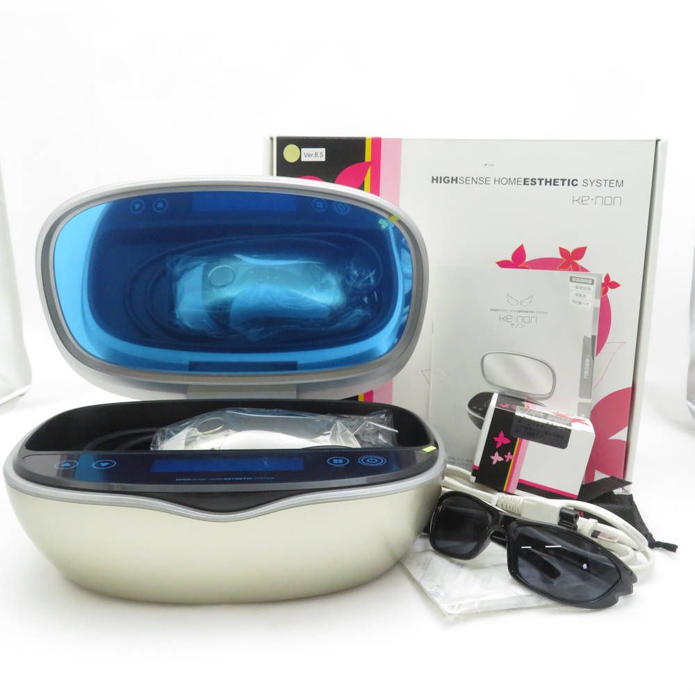 美品 ke-non ケノン ver8.5J フラッシュ式脱毛器 家庭用 BY8674