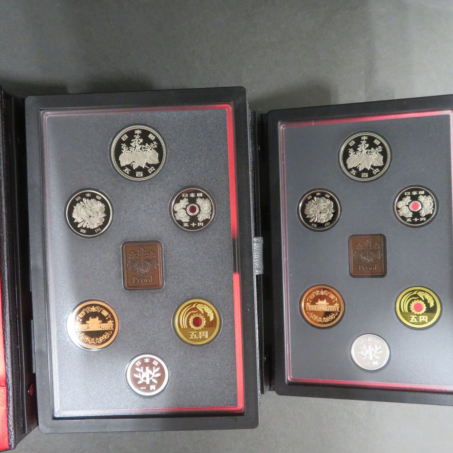 3757□大蔵省□造幣局プルーフ貨幣セット□6セット(1988年