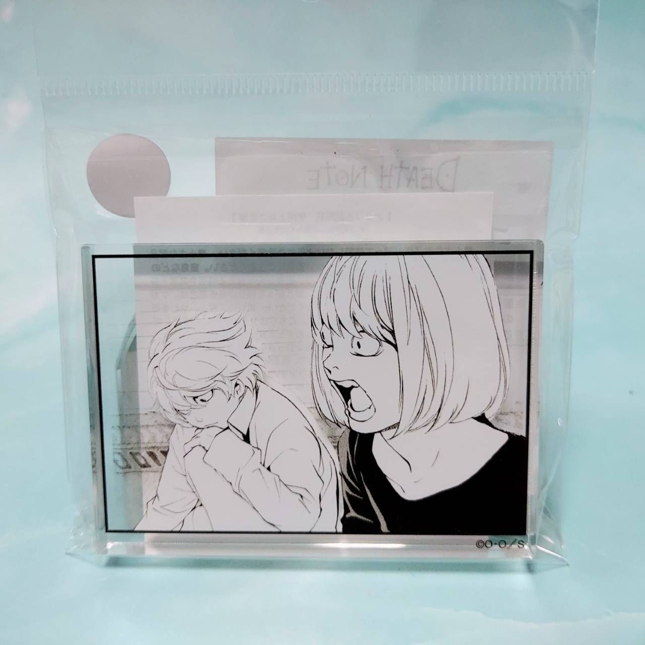 DEATH NOTE デスノート展 コマプレートスタンド メロ＆マット