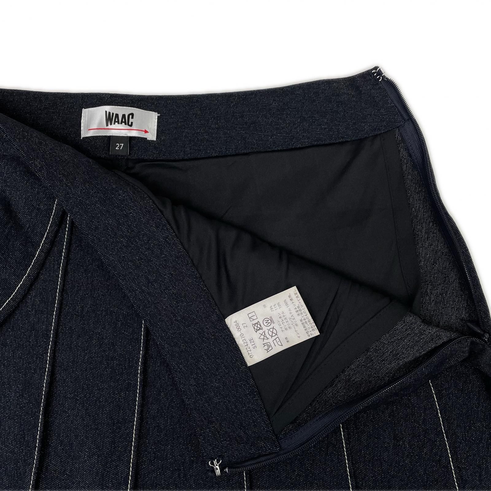 プリーツ 外付けポケット