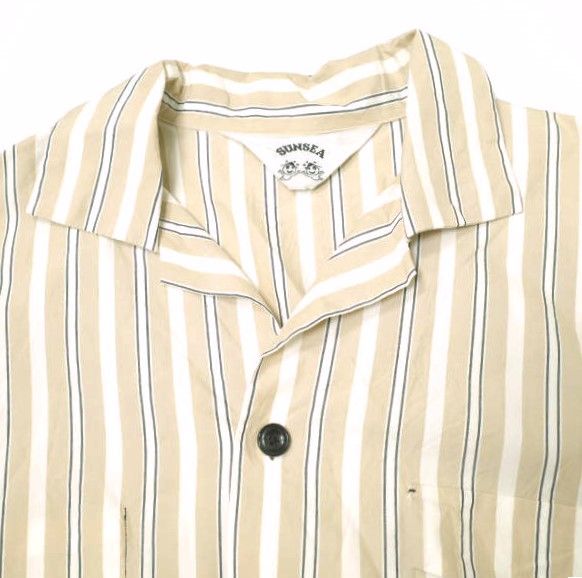 SUNSEA サンシー 日本製 PAJAMA GIGOLO SHIRT パジャマ ジゴロシャツ