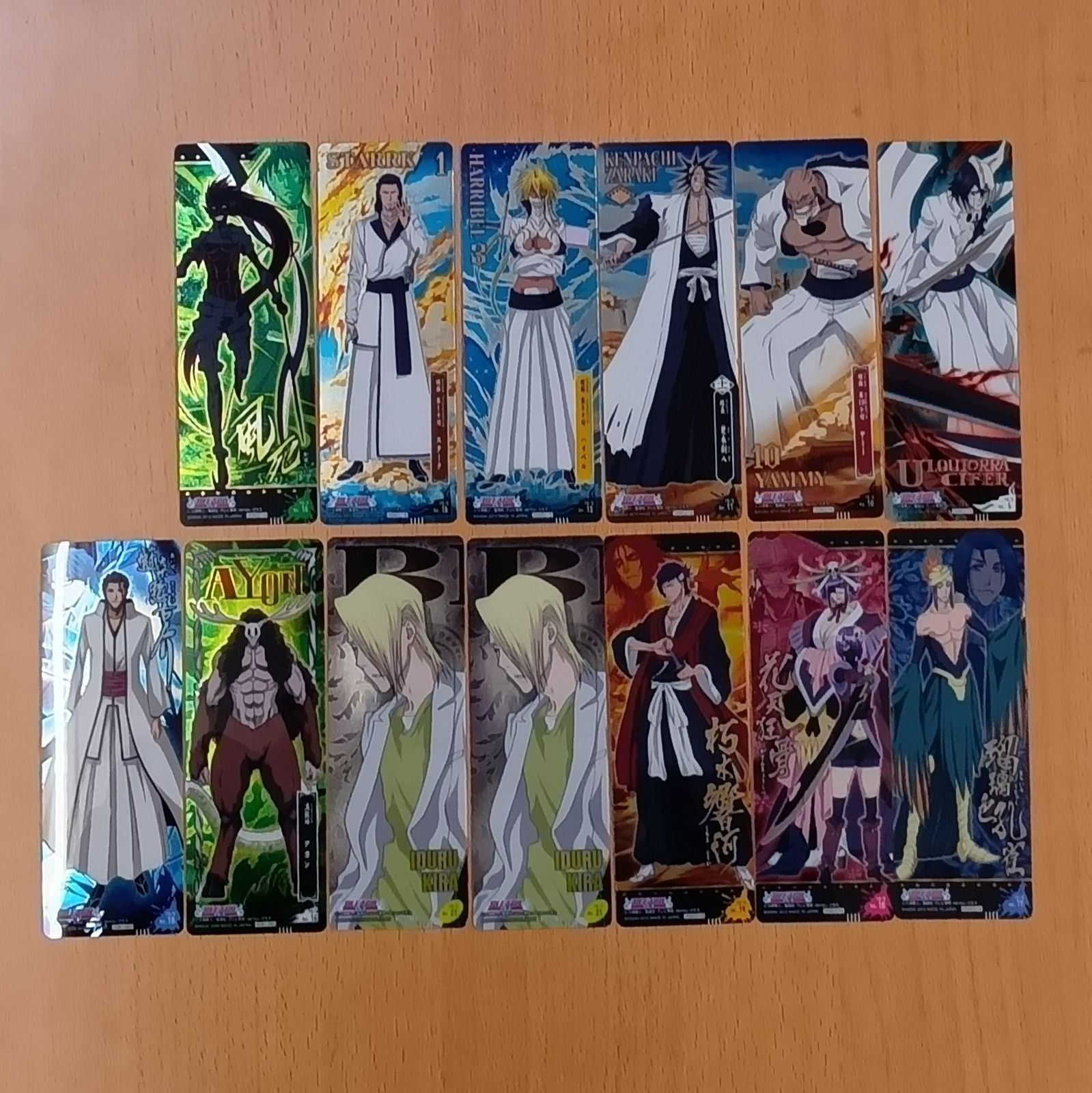 BLEACH クリアカード まとめ売り 13枚 カードガムコレクション2 BLEACH クリアカード まとめ売り 13枚 カードガムコレクション2