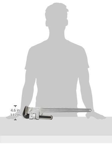 スーパー アルミパイプレンチ トライモタイプ 本体全長600MM