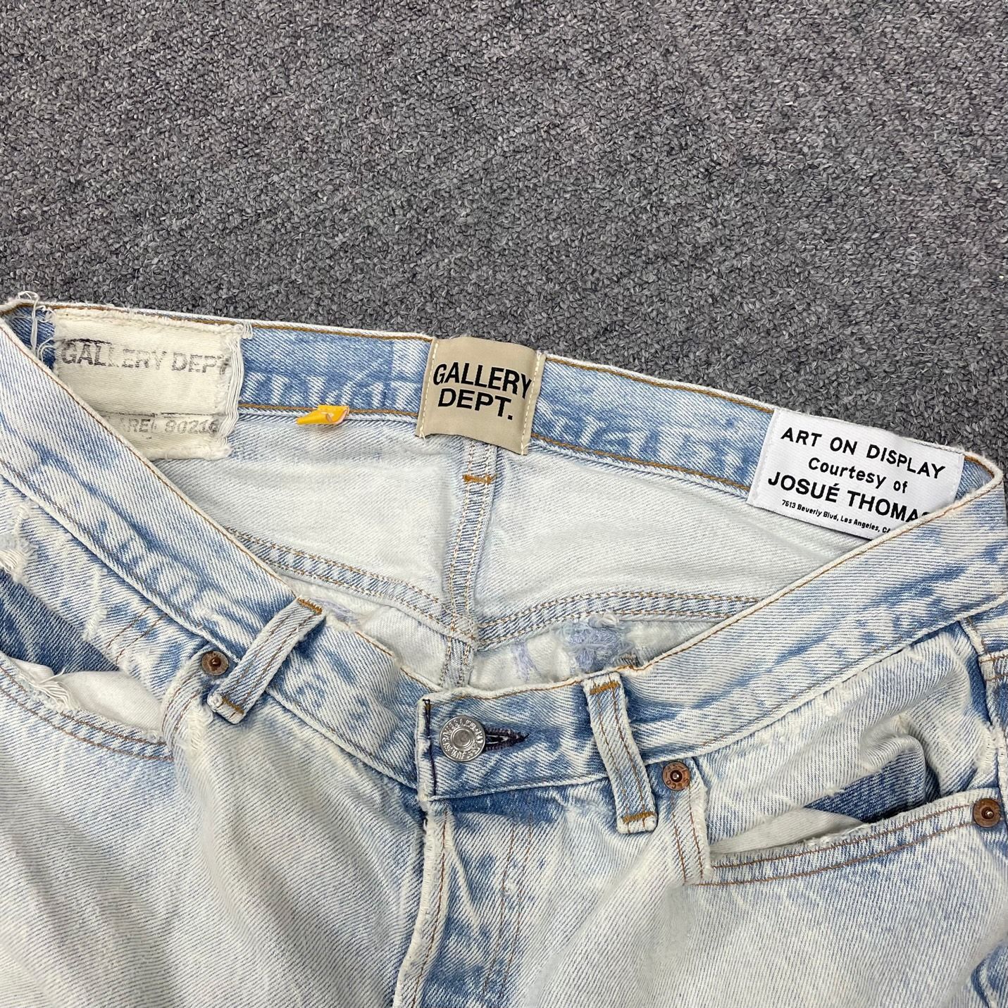GALLERY DEPT. FLARE Denim Pants フレア 再構築 ダメージ デニム 