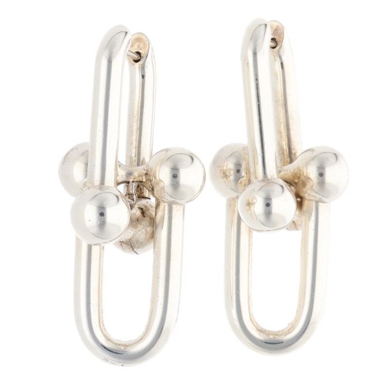 ティファニー HardWear|ハードウェア ラージリンクスターリングシルバーピアス メンズ LARGE