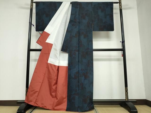 平和屋着物 結城紬